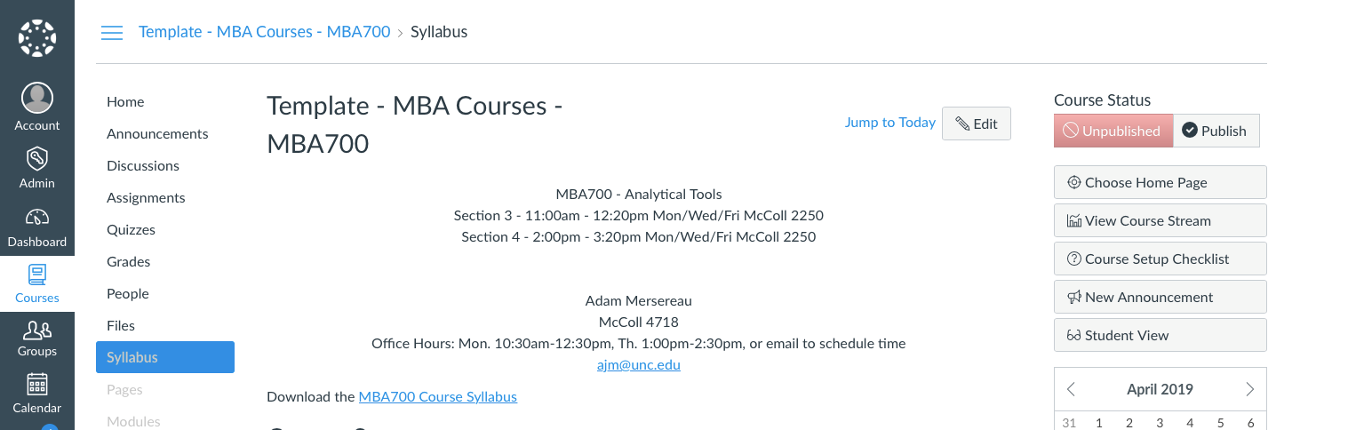 Home/Syllabus