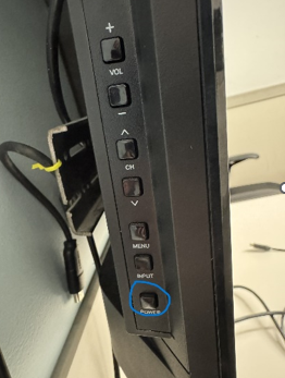 Monitor Power Button