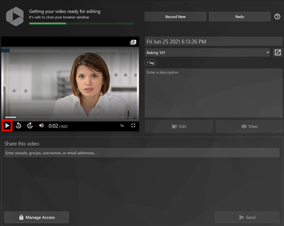 Panopto Faculty Self-Recording Instructions