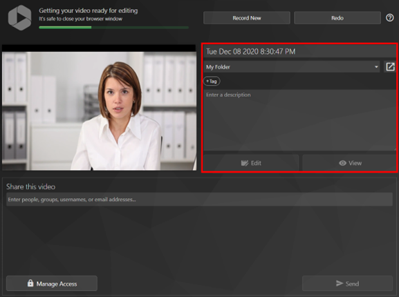 Panopto Faculty Self-Recording Instructions